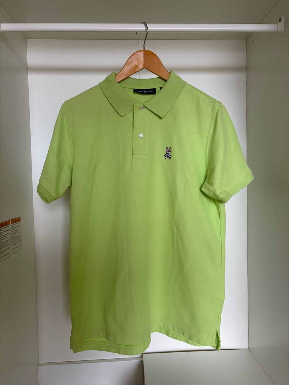Psycho Bunny Men's Polo Shirt in Lime